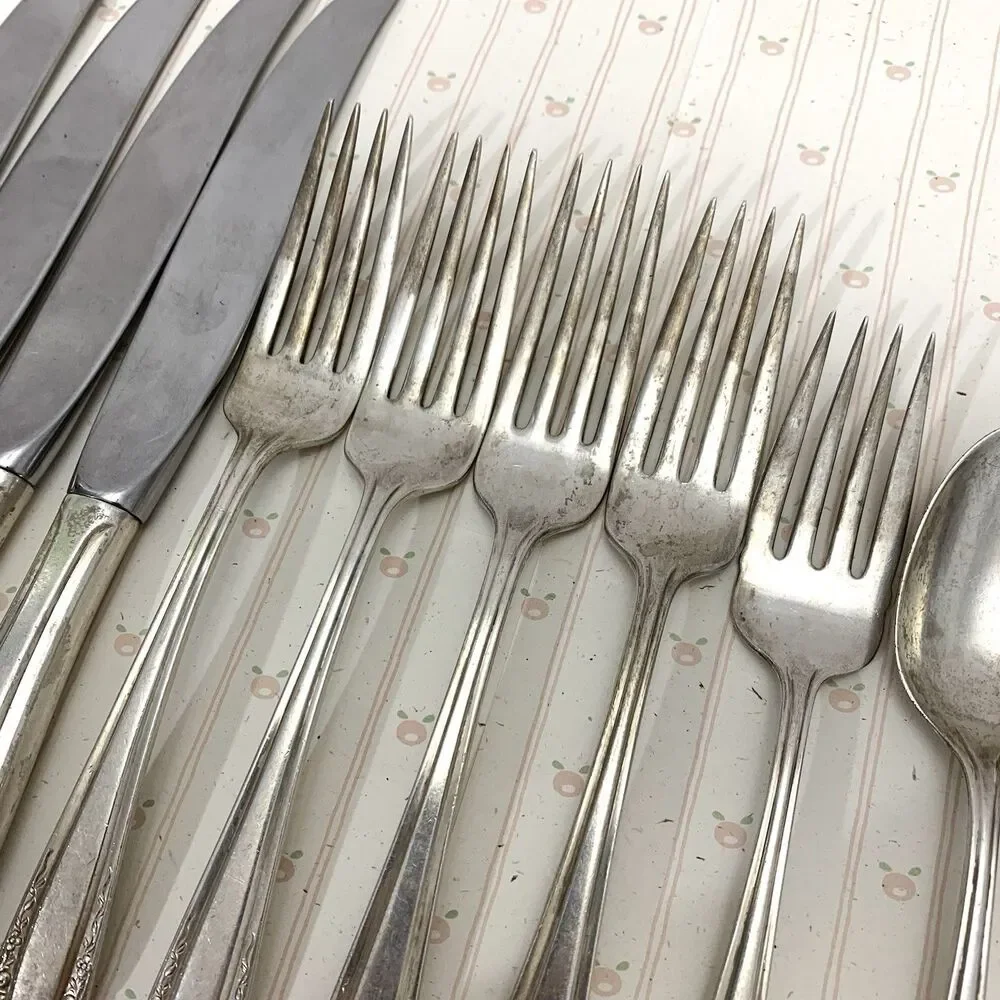 Stradivari by Wallace Sterling Silver Mixed of 12 Pieces